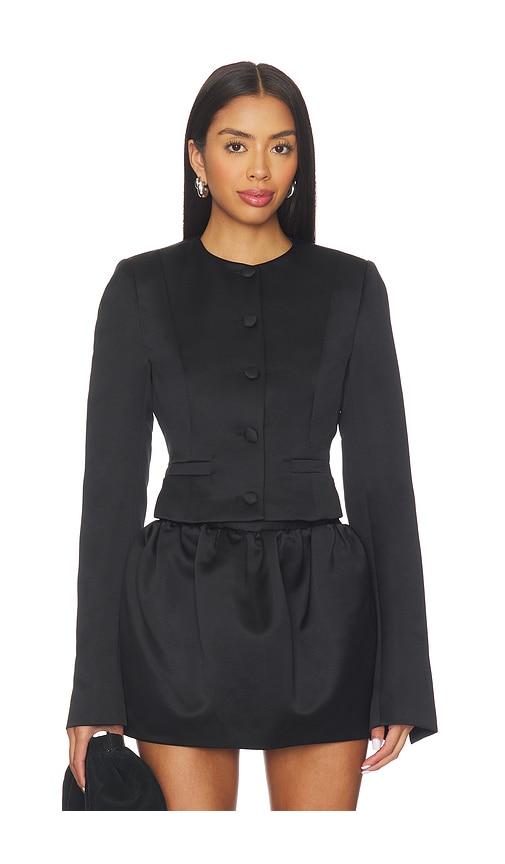 lovers and friends audrey jacket in black. - size s (also in xxs, xs, xl)