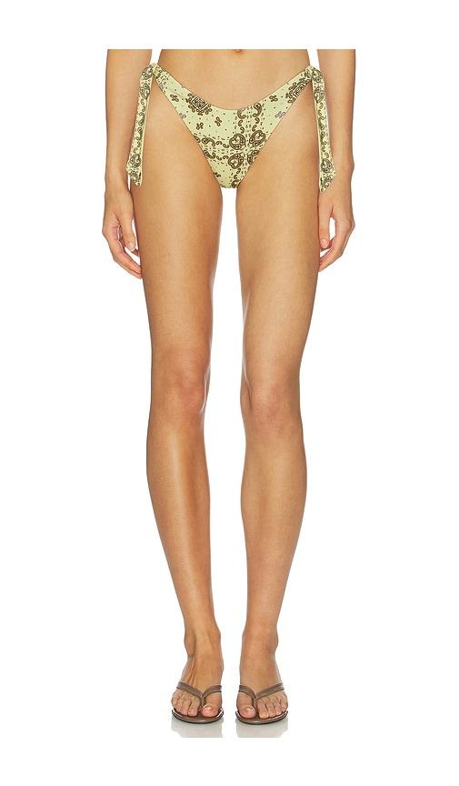 lovers and friends beau bottom in yellow. - size l (also in xs, m, xl)