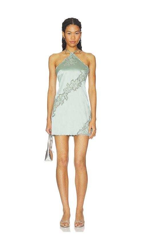 lovers and friends begonia mini dress in mint. - size l (also in xl)