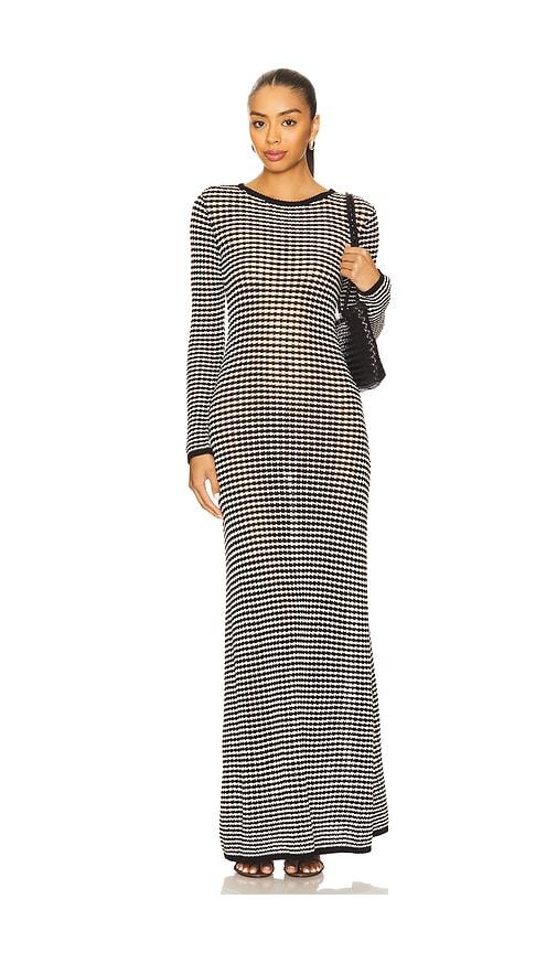 lovers and friends brienne maxi dress in black. - size s (also in xs)