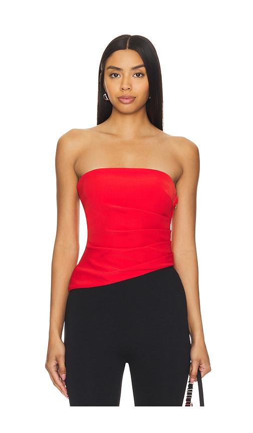 lovers and friends brodie top in red. - size s (also in xl)
