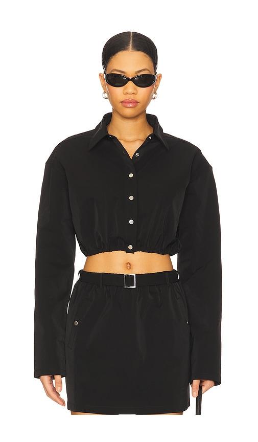 lovers and friends cameron utility top in black. - size xs (also in xxs)