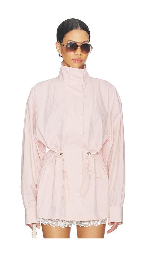 lovers and friends carie jacket in pink. - size l (also in xxs, xs, s, m, xl)