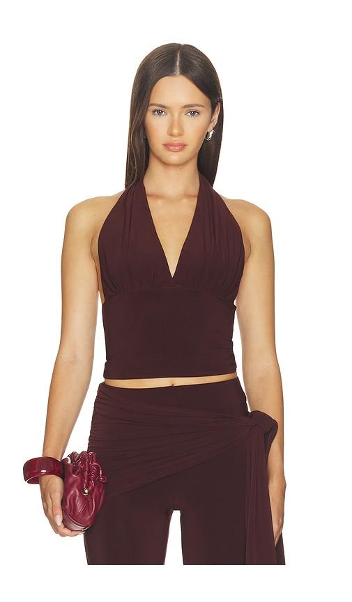 lovers and friends carmela top in brown. - size l (also in xs, xxs, s, m, xl)
