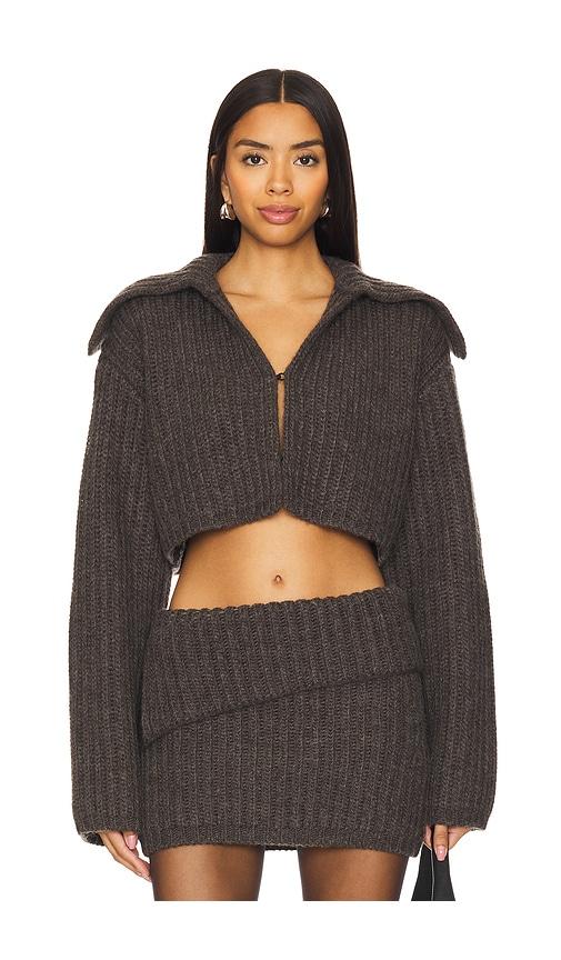 lovers and friends carolina cardigan in grey. - size m (also in xs, s)