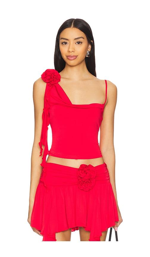 lovers and friends casey top in red. - size s (also in xs)
