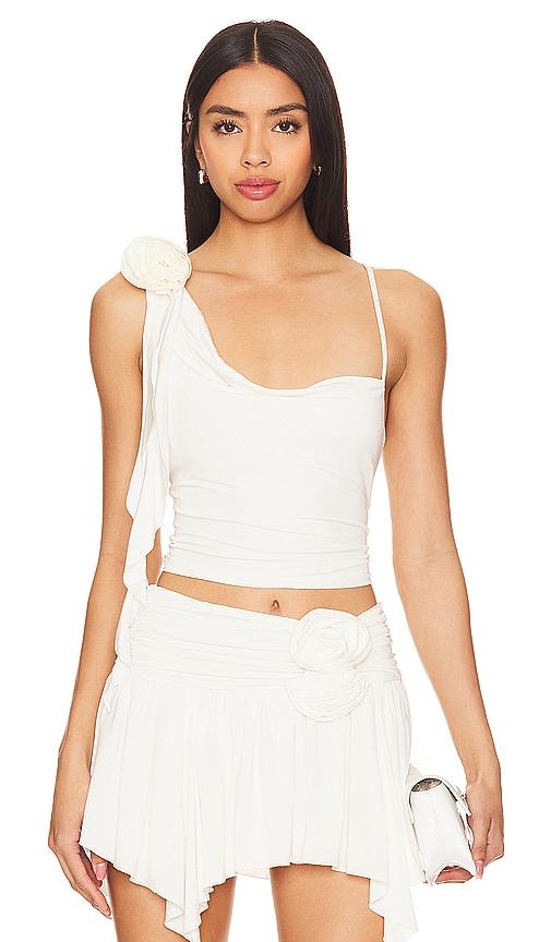 lovers and friends casey top in white. - size m (also in l)