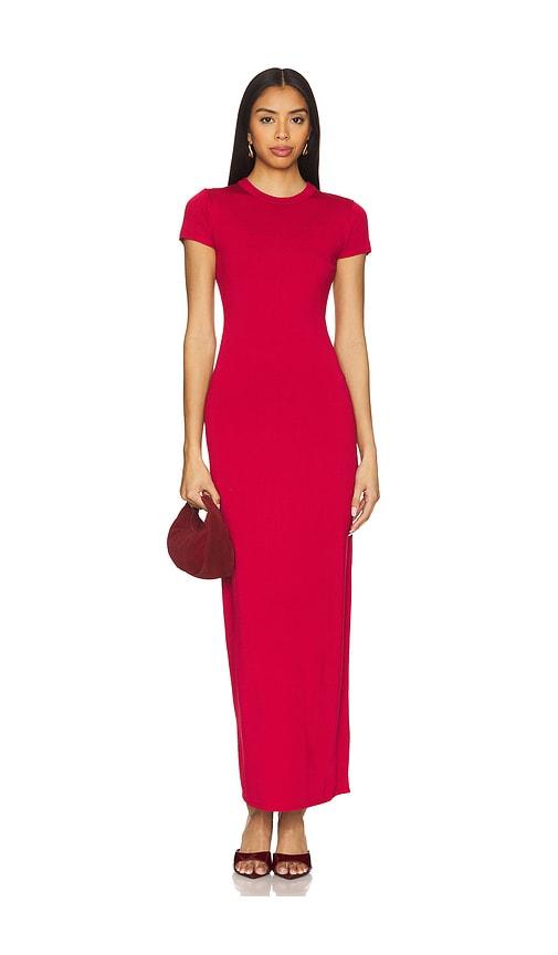 lovers and friends cassia maxi dress in red. - size m (also in xs)