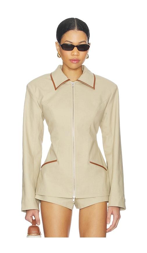 lovers and friends catharina jacket in beige. - size m (also in s)