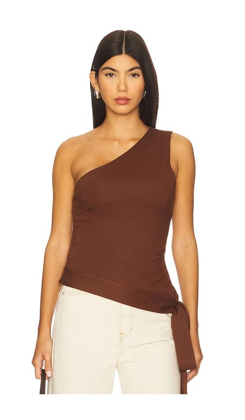 lovers and friends cecilia top in brown. - size m (also in xs, xxs, s)