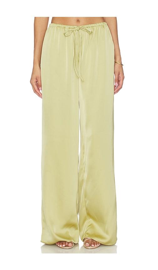 lovers and friends claire pant in yellow. - size l (also in m, s, xl, xs, xxs)