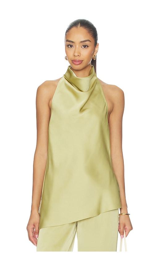 lovers and friends claire top in sage. - size l (also in xl)