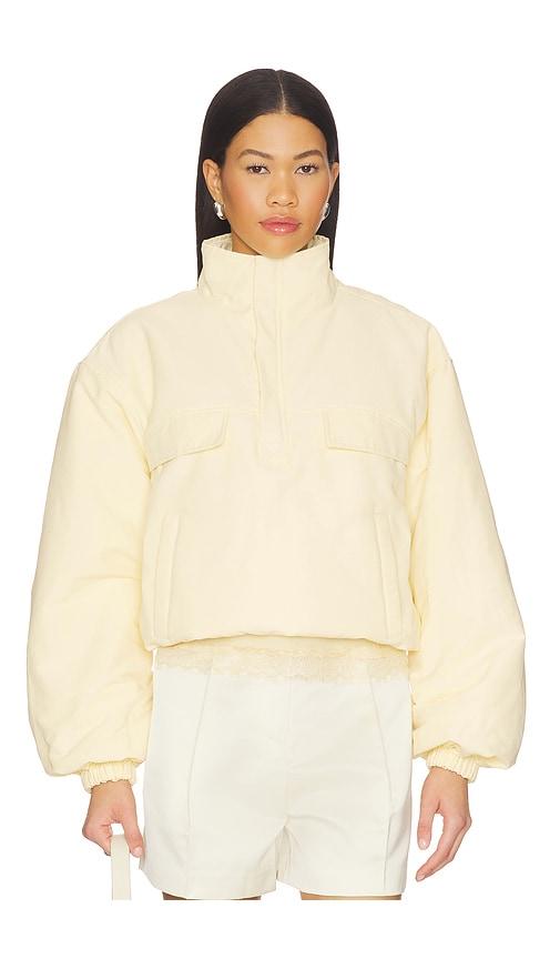lovers and friends clarette jacket in yellow. - size m (also in xs, xxs, s, xl)