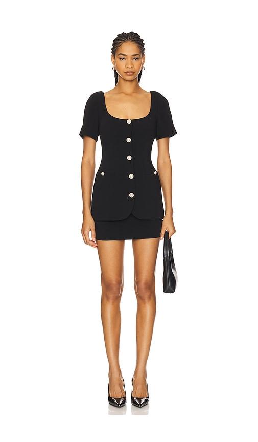 lovers and friends clifton mini dress in black. - size s (also in xxs, xs)
