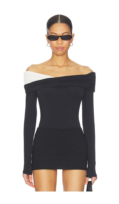 lovers and friends courtney bodysuit in black. - size l (also in xl)
