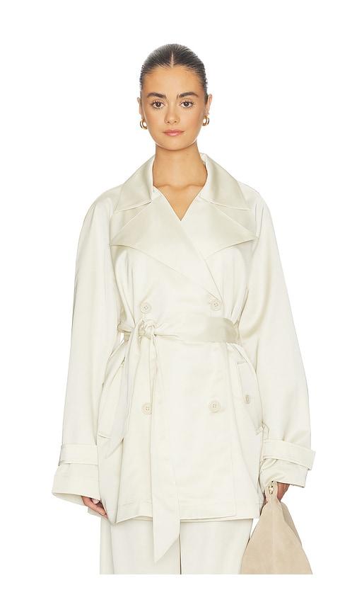 lovers and friends denver jacket in ivory. - size l (also in m, xl)