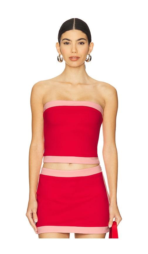 lovers and friends eliza top in red. - size s (also in xl)