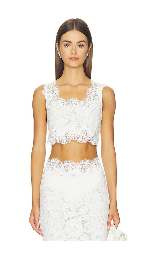 lovers and friends ember top in white. - size s (also in xl)