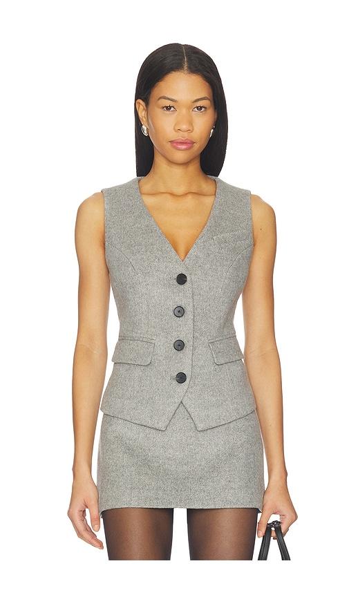 lovers and friends evie top in grey. - size m (also in xxs, xs, s)