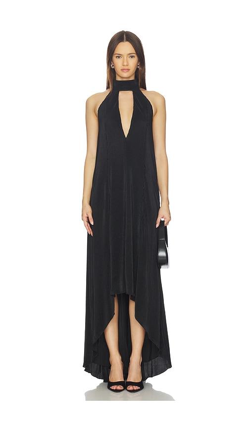 lovers and friends gala gown in black. - size l (also in m, xs)