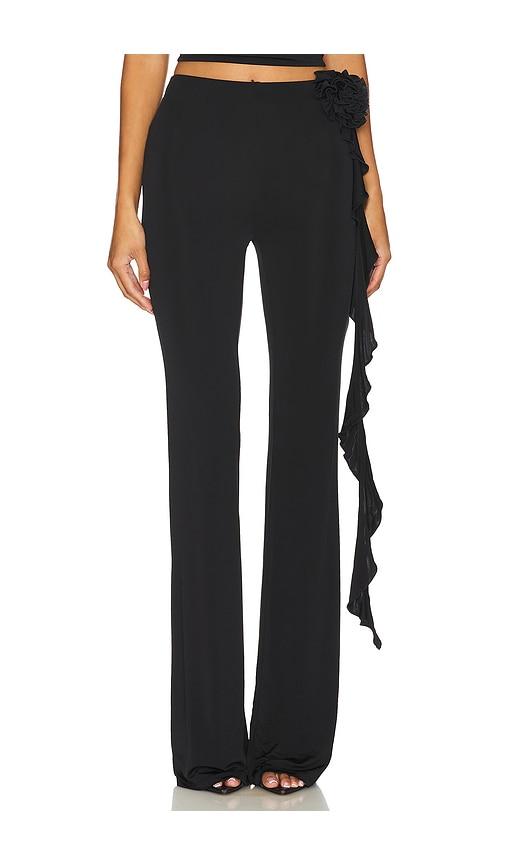 lovers and friends giulia pant in black. - size l (also in m, s, xs)