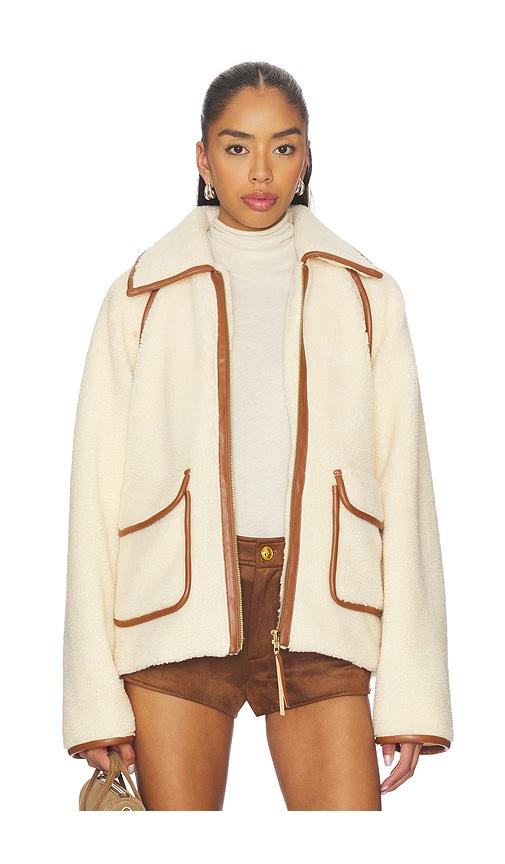lovers and friends hailey jacket in cream. - size xl (also in xxs)