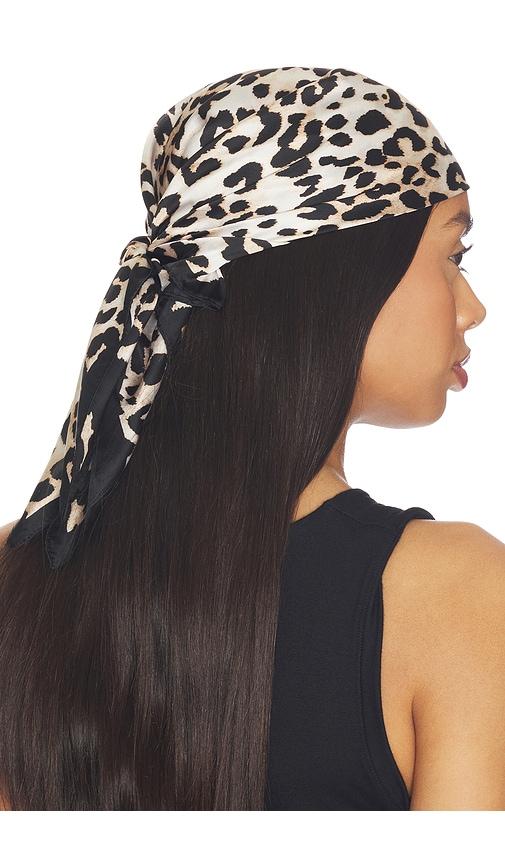 lovers and friends isabela scarf in brown.