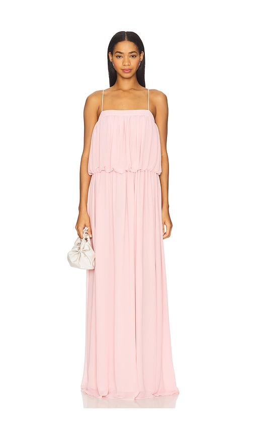 lovers and friends jacki maxi dress in pink. - size s (also in xs, xxs)