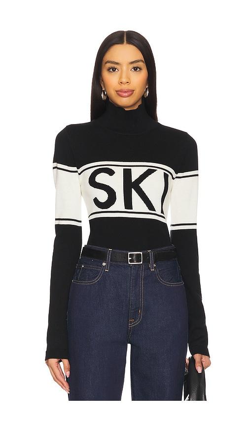 lovers and friends janna ski sweater in black. - size l (also in xs, m)