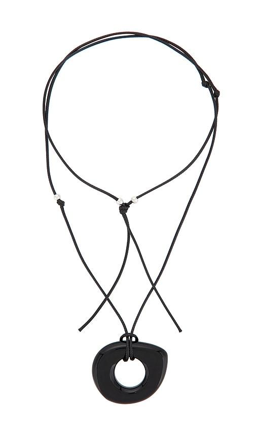 lovers and friends jasmin necklace in black.