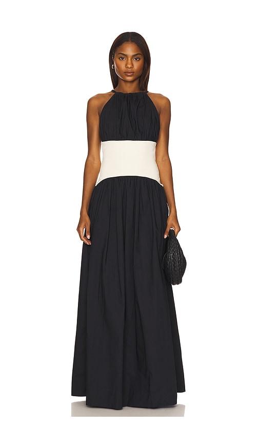 lovers and friends jayden maxi dress in black. - size m (also in s, xxs, xs)