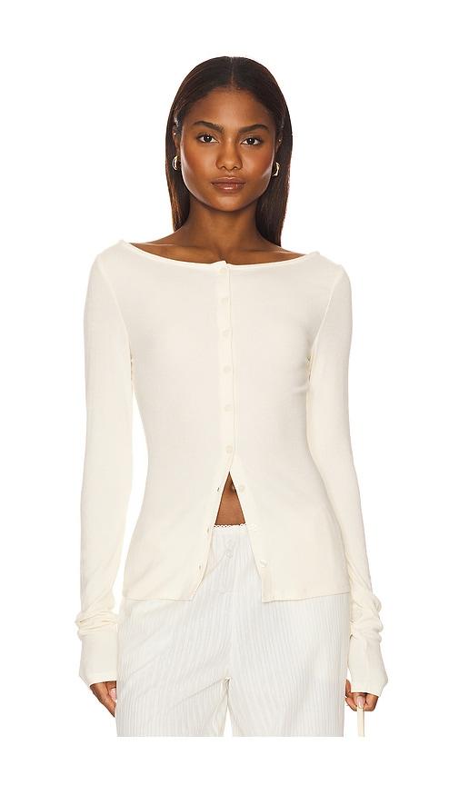 lovers and friends jeanna top in cream. - size m (also in xs)
