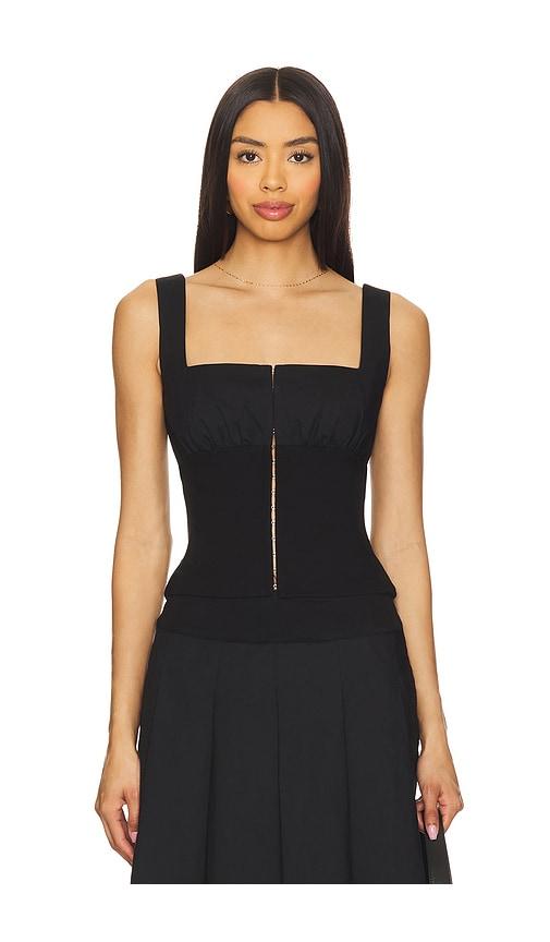 lovers and friends jetty top in black. - size s (also in xs)