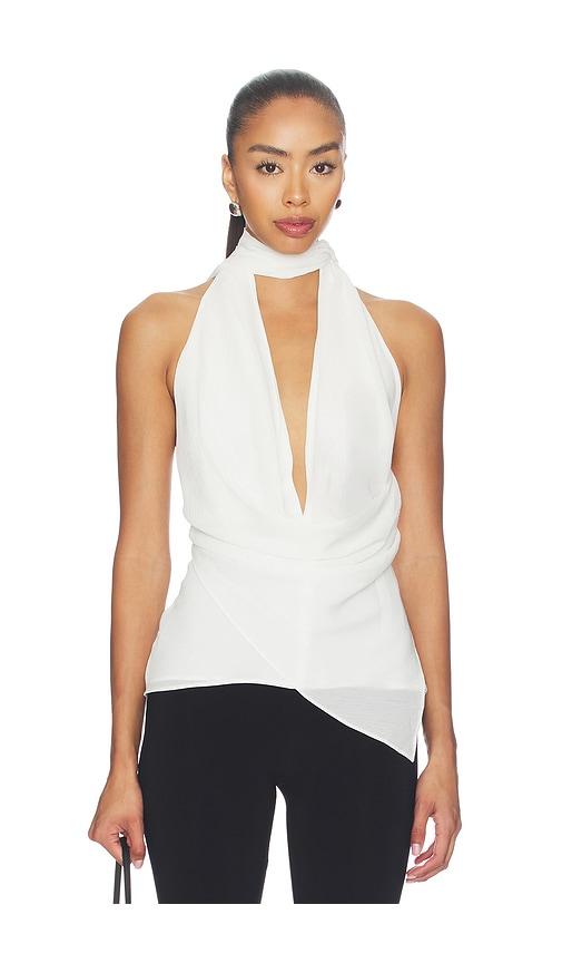 lovers and friends josephine top in white. - size m (also in xl)