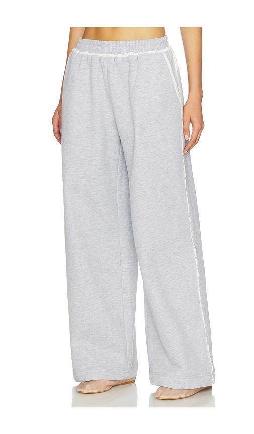 lovers and friends juliana pant in light grey. - size l (also in m, s, xs)