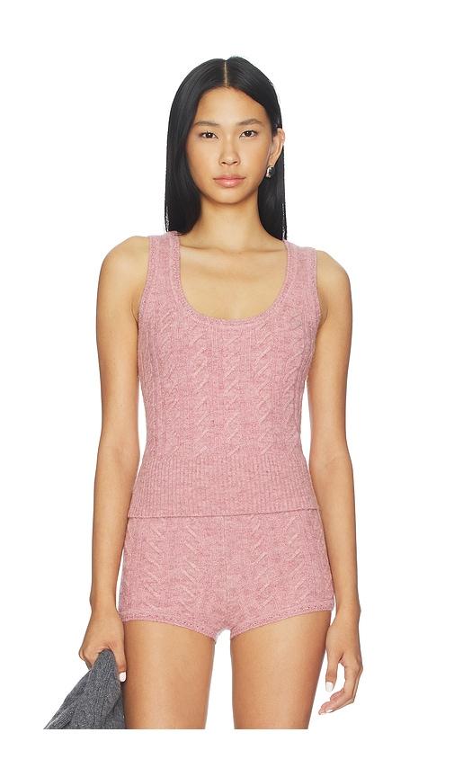 lovers and friends juliee tank in mauve. - size m (also in s)