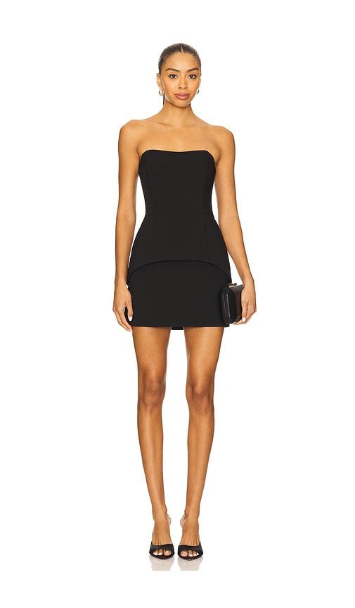 lovers and friends kali mini dress in black. - size xl (also in xxs)