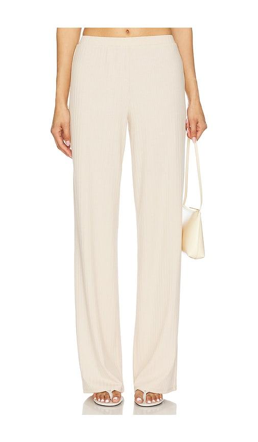 lovers and friends kinsley pant in beige. - size l (also in xl)