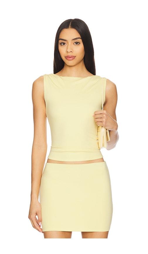lovers and friends lainey top in lemon. - size xs (also in xxs)