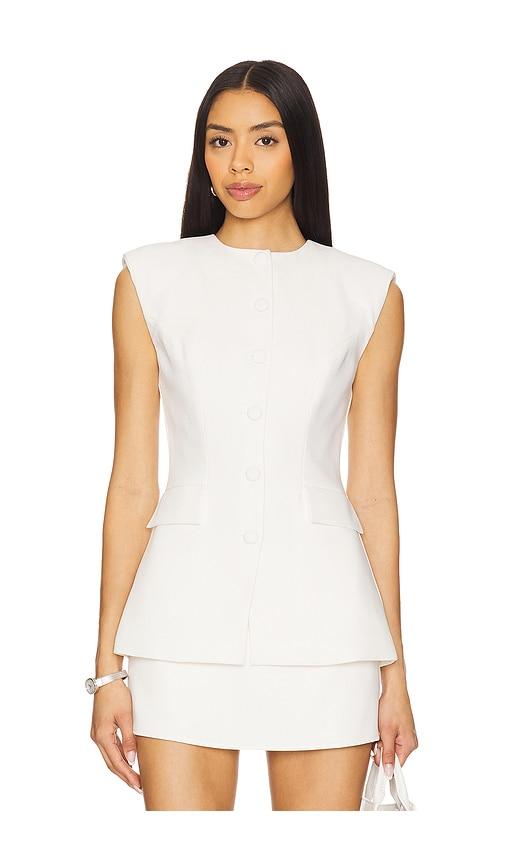 lovers and friends landon top in white. - size s (also in xs)