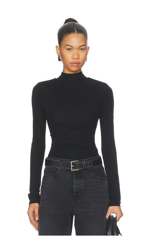 lovers and friends larissa bodysuit in black. - size l (also in xs, xxs, s, m)