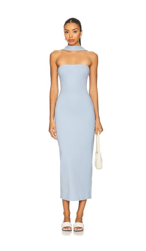 lovers and friends layla maxi dress in blue. - size s (also in xl)