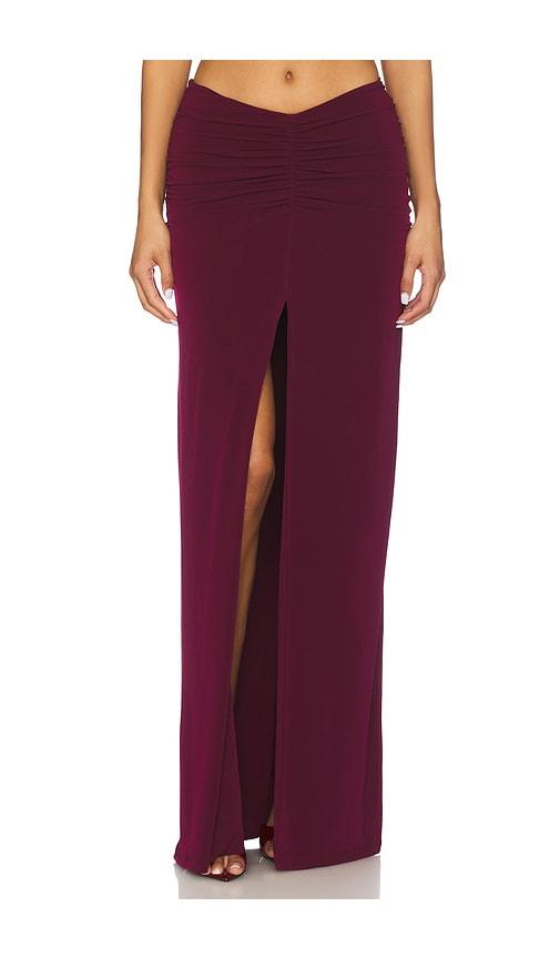 lovers and friends leighton maxi skirt in purple. - size s (also in xs)