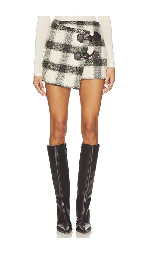 lovers and friends leonie mini skirt in black. - size l (also in m)