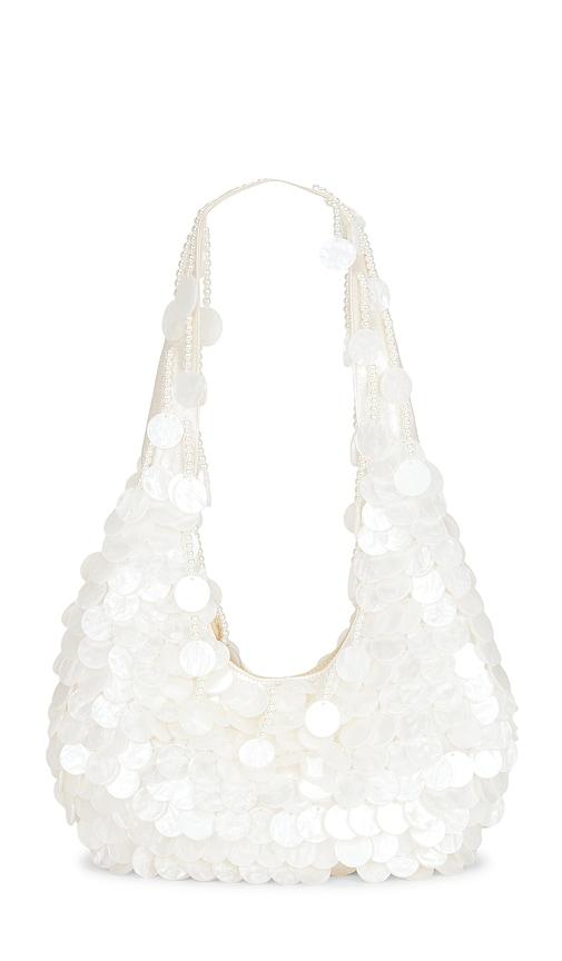 lovers and friends lilah hangbag in ivory.