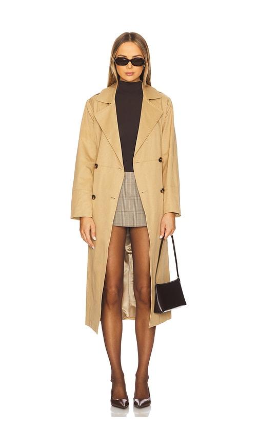 lovers and friends lindsey jacket in beige. - size l (also in xl)