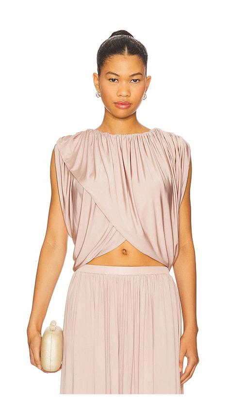 lovers and friends livvy top in mauve. - size m (also in xs, s)