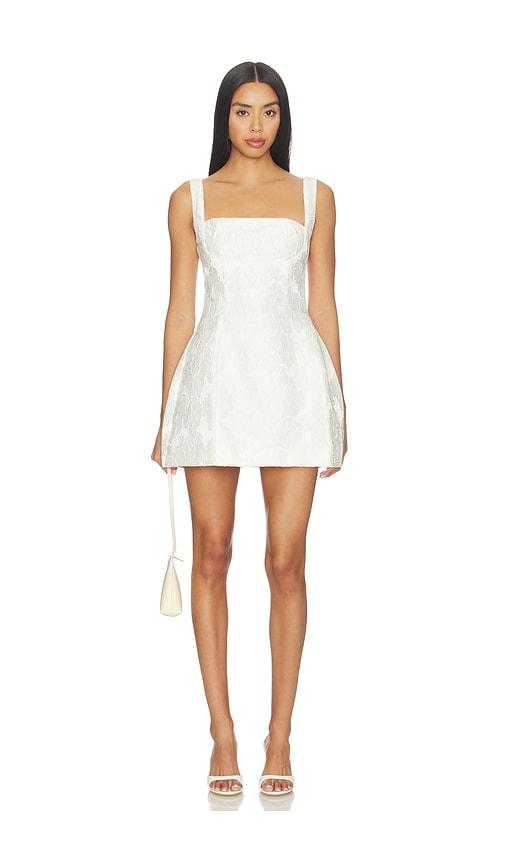 lovers and friends liza mini dress in white. - size xl (also in xs)