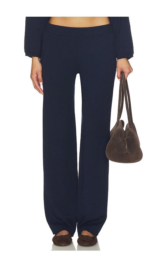 lovers and friends liza pant in navy. - size l (also in m, xl)