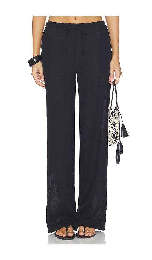 lovers and friends lucca pant in black. - size m (also in s, xl)